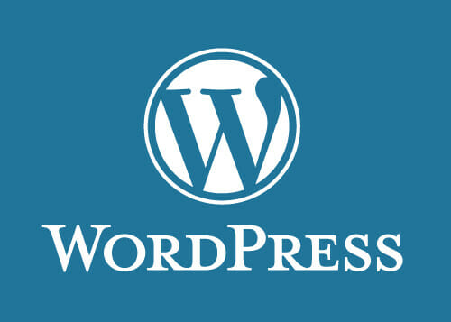 wordpress content management system logo
